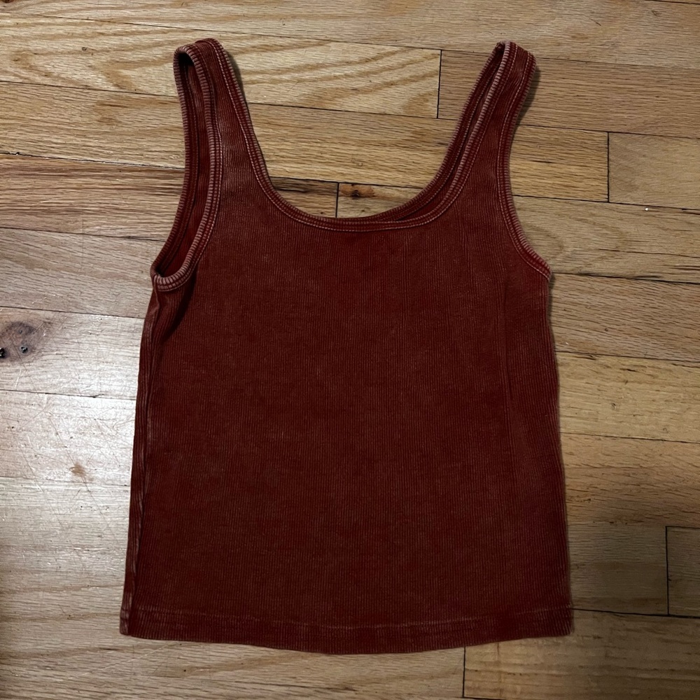 Burnt orange tank